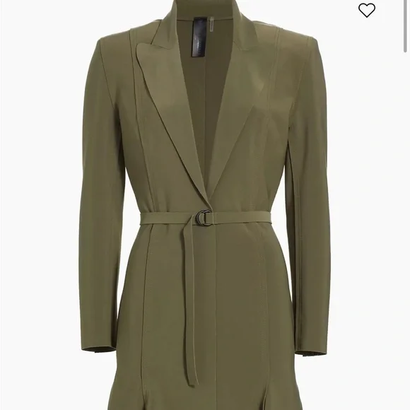 Norma Kamali
Belted Long-Sleeve Minidress NWOT COLOR MILITARY
Size small - Picture 4 of 7
